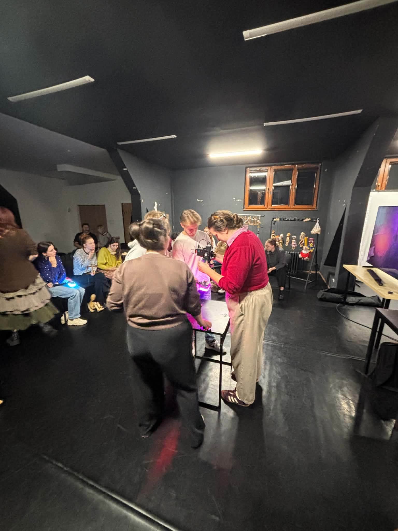 Účastníci workshopu.