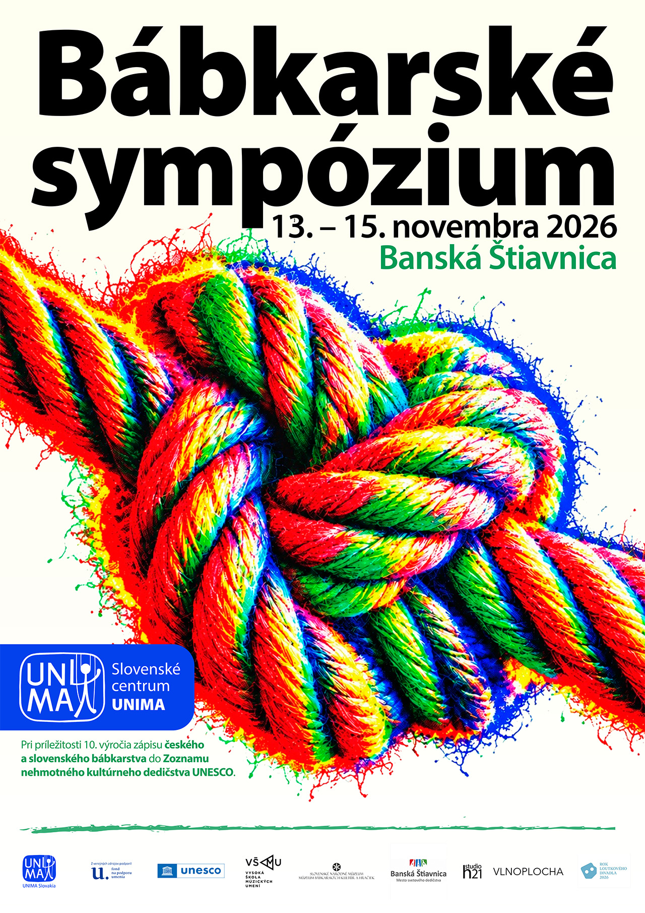 Bábkarské sympózium 2026 · Pozvánka
