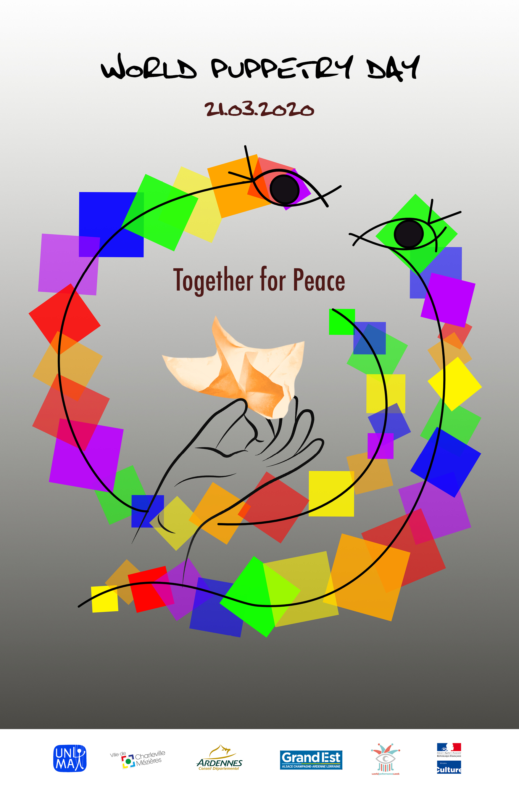 World Puppetry Day 2020 – oficiálny plagát UNIMA