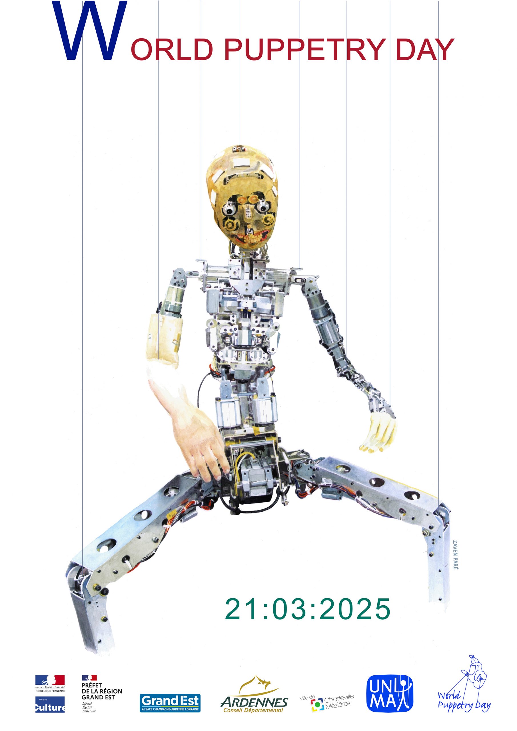 World Puppetry Day 2025 – oficiálny plagát UNIMA