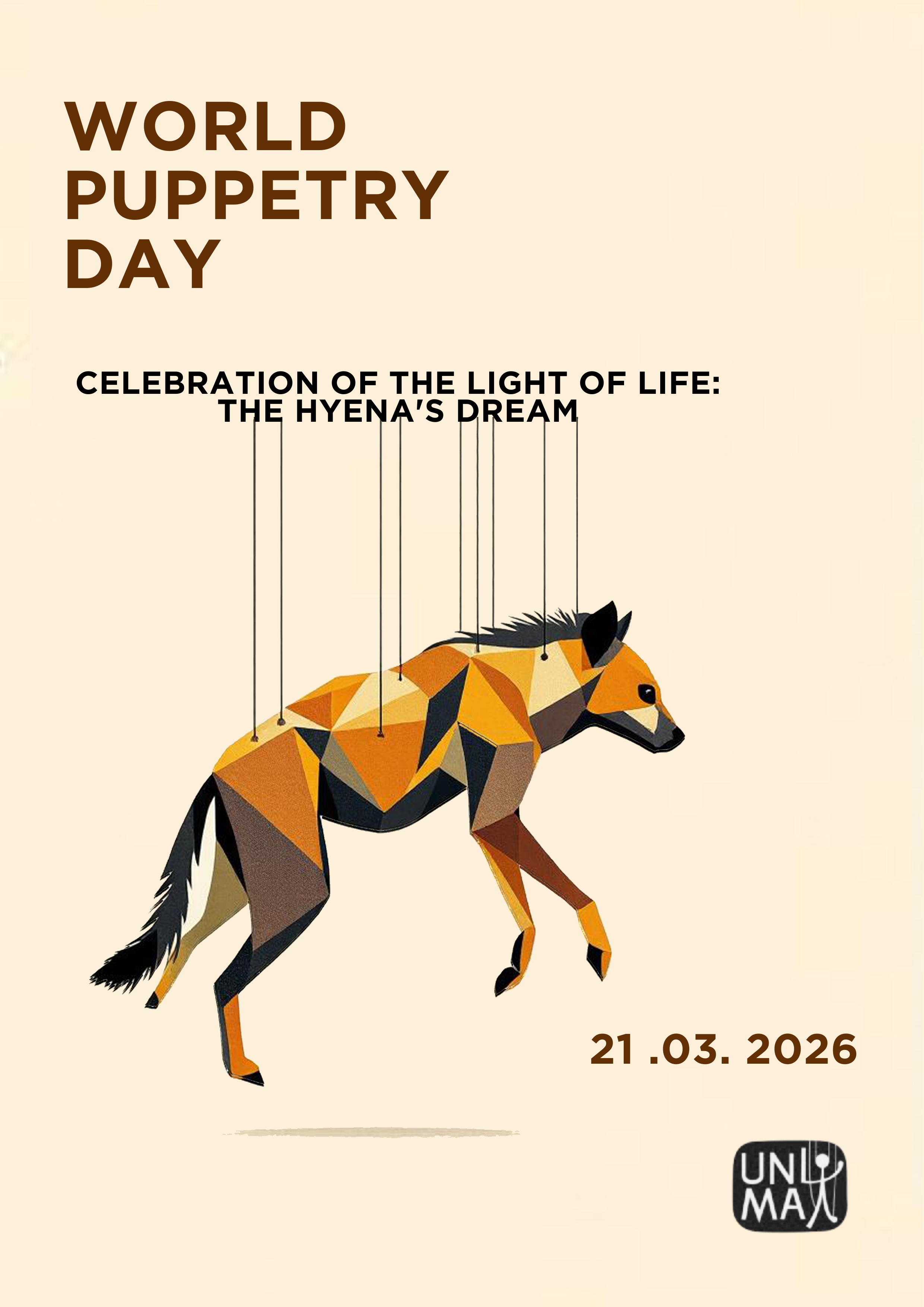 World Puppetry Day 2026 – oficiálny plagát UNIMA